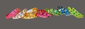 BRACCIALE PELLE e BORCHIE 
