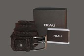 CINTURA FRAU MARRONE 